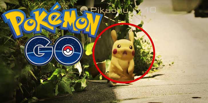 Pokemon Go's screenshots